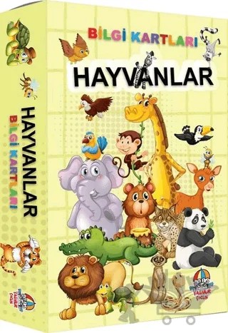 Hayvanlar - Bilgi Kartları – Kolektif – Yağmur Çocuk kitap kapağı