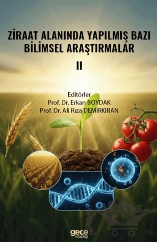 Ziraat Alanında Yapılmış Bazı Bilimsel Araştırmalar II – Erkan Boydak, Ali Rıza Demirkıran – Gece Kitaplığı kitap kapağı