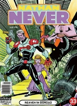 Nathan Never Sayı: 33 Raven’in Dönüşü – Lal Kitap kitap kapağı