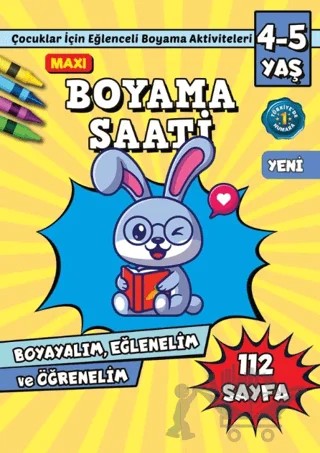 Maxi Boyama Saati 5 – İlhan Arlı – Maxi Yayıncılık kitap kapağı