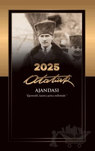 2025 Atatürk Ajandası - Çankaya – Kolektif – Mor Kelebek kitap kapağı