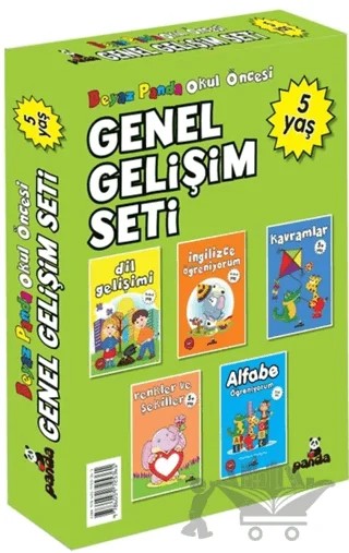 Okul Öncesi 5 Yaş Genel Gelişim Seti (5 Kitap) – Afife Çoruk – Beyaz Panda Yayınları kitap kapağı