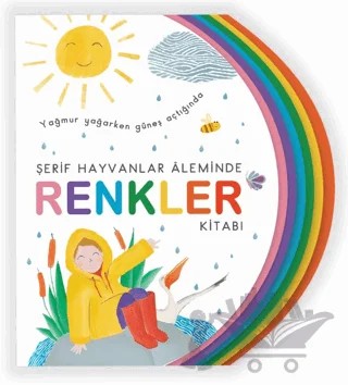 Şerif Hayvanlar Aleminde - Renkler Kitabı – Şeyma Kara – Uçan Kitap kitap kapağı