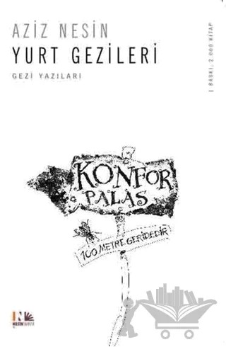 Yurt Gezileri – Aziz Nesin – Nesin Yayınevi kitap kapağı