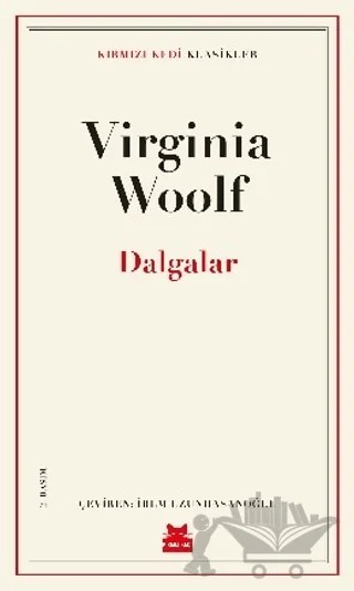 Dalgalar – Virginia Woolf – Kırmızı Kedi Yayınevi kitap kapağı