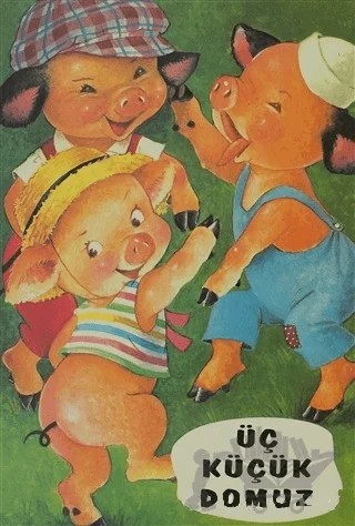 Üç Küçük Domuz – Derleme – Altın Kitaplar kitap kapağı