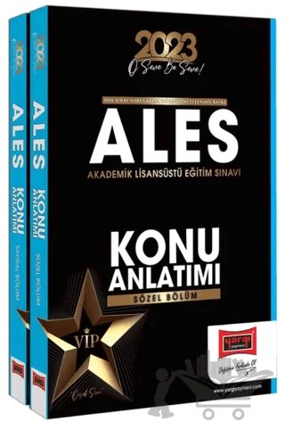 2023 ALES Sayısal ve Sözel Konu Anlatımlı Set (2 Cilt) Yargı Yayınları – Kolektif – Yargı Yayınevi kitap kapağı