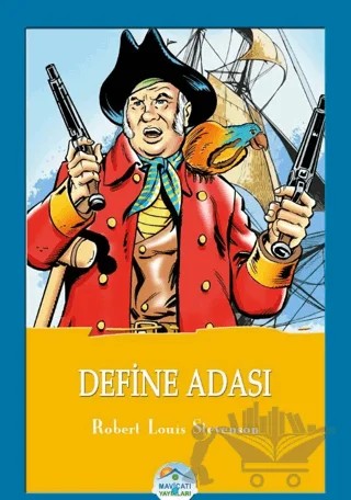Define Adası - Robert Louis Stevenson – Robert Louıs Stevenson – Maviçatı Yayınları kitap kapağı