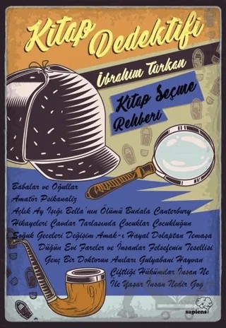 Kitap Dedektifi – İbrahim Türkan – Sapiens Yayınları kitap kapağı