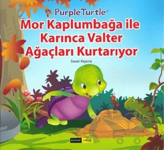1. Sınıflar İçin Mor Kaplumbağa Serisi Seti - 10 Kitap Takım – Swati Rajoria – Gendaş Çocuk kitap kapağı