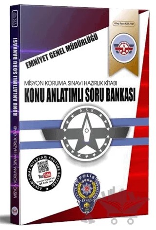 Polis Misyon Koruma Sınavına Hazırlık Kitabı Konu Anlatımlı Soru Bankası – Mehmet Er – Askeri Sınav Kitapları kitap kapağı