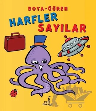 Boya - Öğren Harfler Sayılar – Kolektif – Pal Sokağı Yayınları kitap kapağı