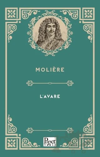 L'Avare – Moliere – Paper Books kitap kapağı