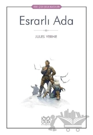 Esrarlı Ada – Jules Verne – 1001 Çiçek Kitaplar kitap kapağı