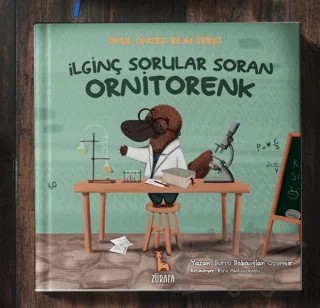 İlginç Sorular Soran Ornitorenk – Burcu Babaoğlan Özdemir – Zürafa kitap kapağı