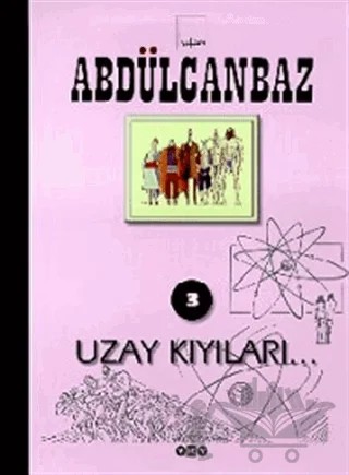 Abdülcanbaz - 3 Uzay Kıyıları – Turhan Selçuk – Yapı Kredi Yayınları kitap kapağı