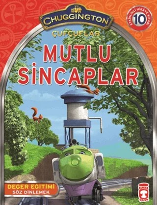 Çufçuflar: Mutlu Sincaplar – Chuggington – Timaş Çocuk kitap kapağı