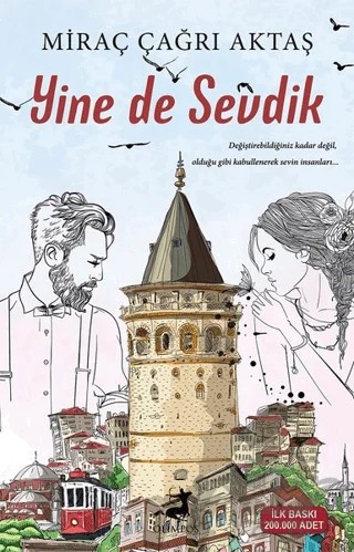 Yine de Sevdik – Miraç Çağrı Aktaş – Olimpos Yayınları kitap kapağı