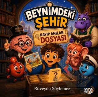 Beynimdeki Şehir: Kayıp Anılar Dosyası – Rüveyda Söylemez – Tilki Kitap kitap kapağı