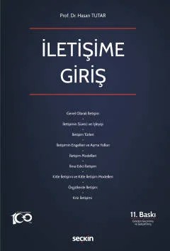 İletişime Giriş – Hasan Tutar – Seçkin Yayıncılık kitap kapağı