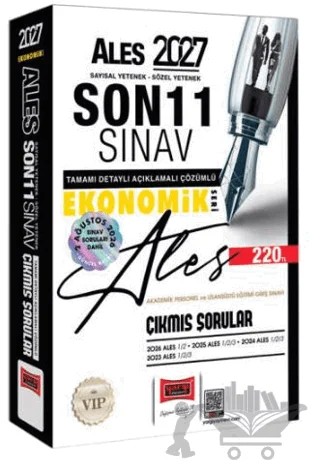 2027 ALES Sayısal-Sözel Yetenek Son 11 Sınav Çıkmış Sorular – Kolektif – Yargı Yayınevi kitap kapağı