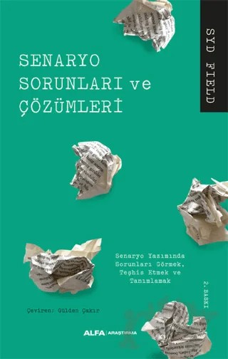 Senaryo Sorunları ve Çözümleri – Syd Field – Alfa Yayınları kitap kapağı