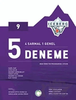 9. Sınıf Iceberg 5 li Deneme – Kolektif – Okyanus Yayınları kitap kapağı