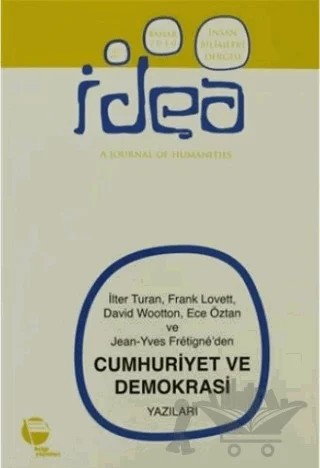 İdea Sayı Cilt:2 Sayı: 1 İnsan Bilimleri Dergisi / A Journal Of Humanities – Belge Yayınları kitap kapağı