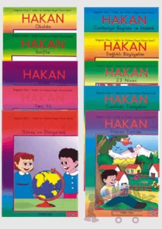 Hakan’ın Okuma Serisi (10 Kitap) – Hakkı Uslu – Akçağ Yayınları kitap kapağı