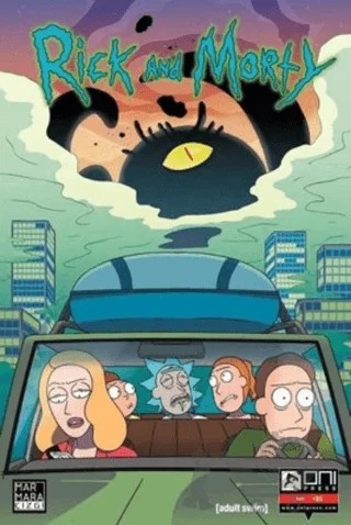 Rick and Morty 31 – Zac Gorman – Marmara Çizgi kitap kapağı