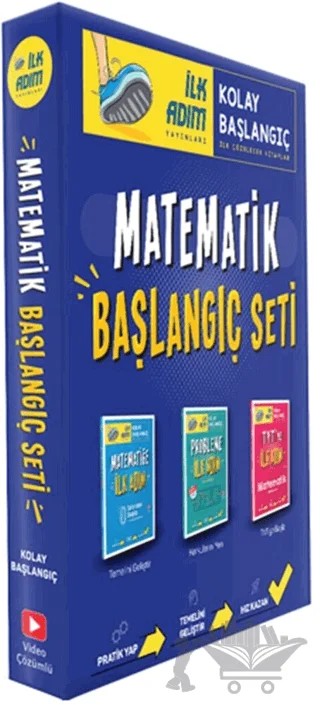 Matematik Başlangıç Seti – Kolektif – İlk Adım Yayınları kitap kapağı