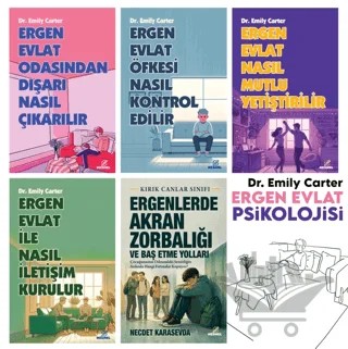 Ergen Evlat Psikolojisi 5’li Set – Emily Carter – Nesnel Yayınları kitap kapağı