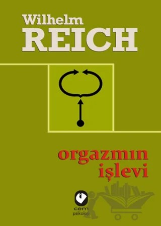 Orgazmın İşlevi – Wilhelm Reich – Cem Yayınevi kitap kapağı