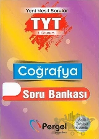 TYT Birinci Oturum Coğrafya Soru Bankası (PK-30) – Kolektif – Pergel Yayınları kitap kapağı