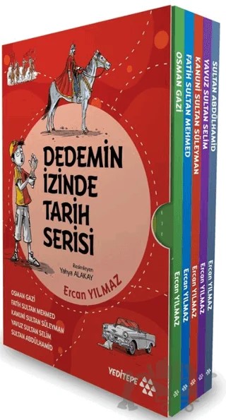 Dedemin İzinde Tarih Serisi (5 Kitap Kutulu) – Ercan Yılmaz – Yeditepe Yayınevi kitap kapağı