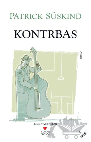 Kontrbas – Patrick Süskind – Can Yayınları kitap kapağı