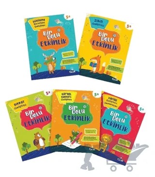 Bir Dolu Etkinlik Serisi (5 Kitap Takım) – Kolektif – Floki Çocuk kitap kapağı