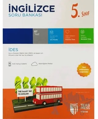 5. Sınıf İDES İngilizce Soru Bankası – Kolektif – Teas Press kitap kapağı