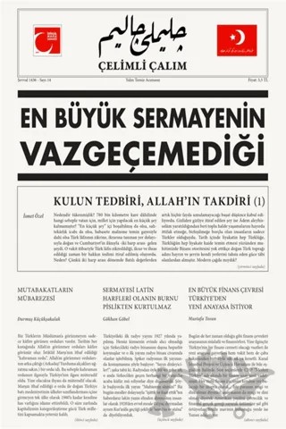 Çelimli Çalım Dergisi Sayı: 14 – Çelimli Çalım Dergisi Yayınları kitap kapağı