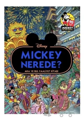 Disney Mickey Nerede? Ara ve Bul Faaliyet Kitabı – Kolektif – Doğan Egmont Yayıncılık kitap kapağı