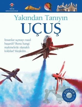 Uçuş - Yakından Tanıyın – Andrew Nahum – TÜBİTAK Yayınları kitap kapağı