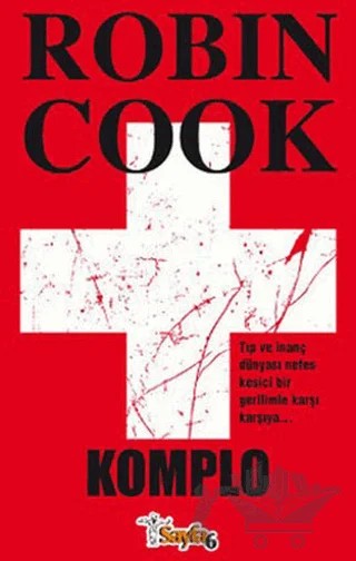 Komplo – Robin Cook – Sayfa6 Yayınları kitap kapağı