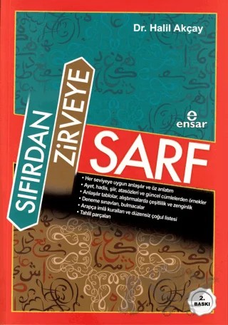 Sıfırdan Zirveye Sarf – Halil Akçay – Ensar Neşriyat kitap kapağı