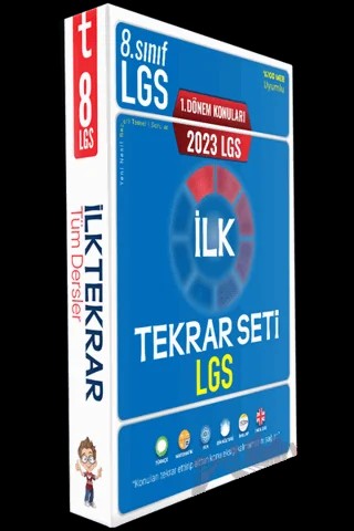 2023 LGS 1. Dönem İlk Tekrar Seti – Kolektif – Tonguç Akademi kitap kapağı