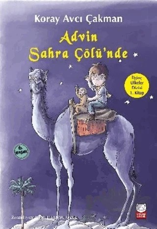 Advin Sahra Çölü'nde – Koray Avcı Çakman – Kırmızı Kedi Çocuk kitap kapağı