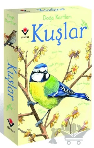 Doğa Kartları - Kuşlar – Emily Bon – TÜBİTAK Yayınları kitap kapağı