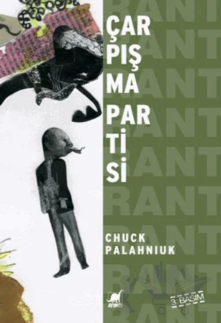 Çarpışma Partisi – Chuck Palahniuk – Ayrıntı Yayınları kitap kapağı