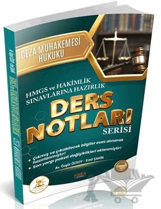HUKAL HMGS - Hakimlik Ceza Muhakemesi Hukuku Ders Notları – Özgür Özsoy, Ernil Şahin – Savaş Yayınevi kitap kapağı