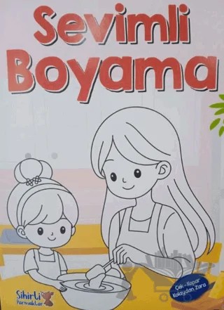 Sevimli Boyama Çek-Kopar Kolaydan Zora – Kolektif – Sihirli Parmaklar Yayınları kitap kapağı