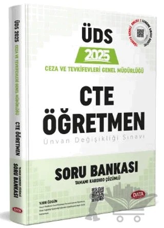 Ceza ve Tevkifevleri Öğretmen UDS Tamamı Çözümlü Soru Bankası – Kolektif – Data Yayınları kitap kapağı